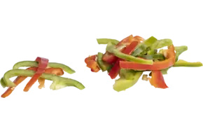 Paprika rood-groen julienne bak 1kg